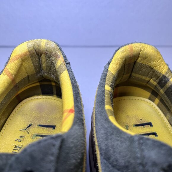 Puma Fenty Cleated Creeper by Rihanna suede green yellow sneaker womens 7.5 - Picture 10 of 12